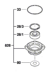 Vòng bi mặt bích 1619P07451