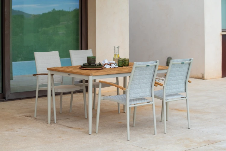 Topaz Light Stacking Chair