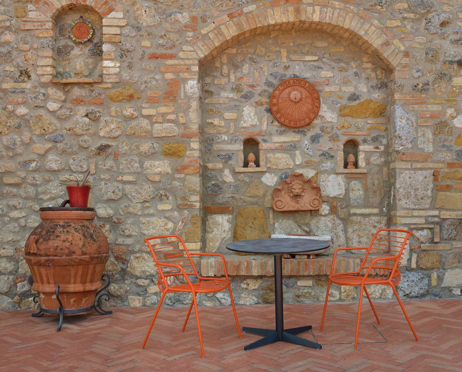 BỘ BÀN 2 GHẾ SAMU - TO BE OUTDOOR ARMCHAIR 