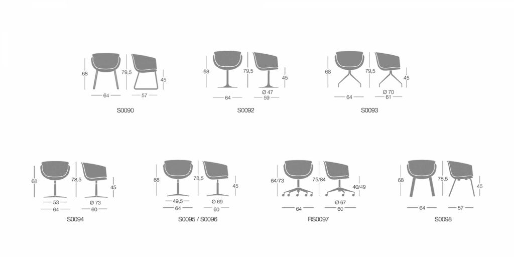 GHẾ DERBY 5 STAR CASTORS
