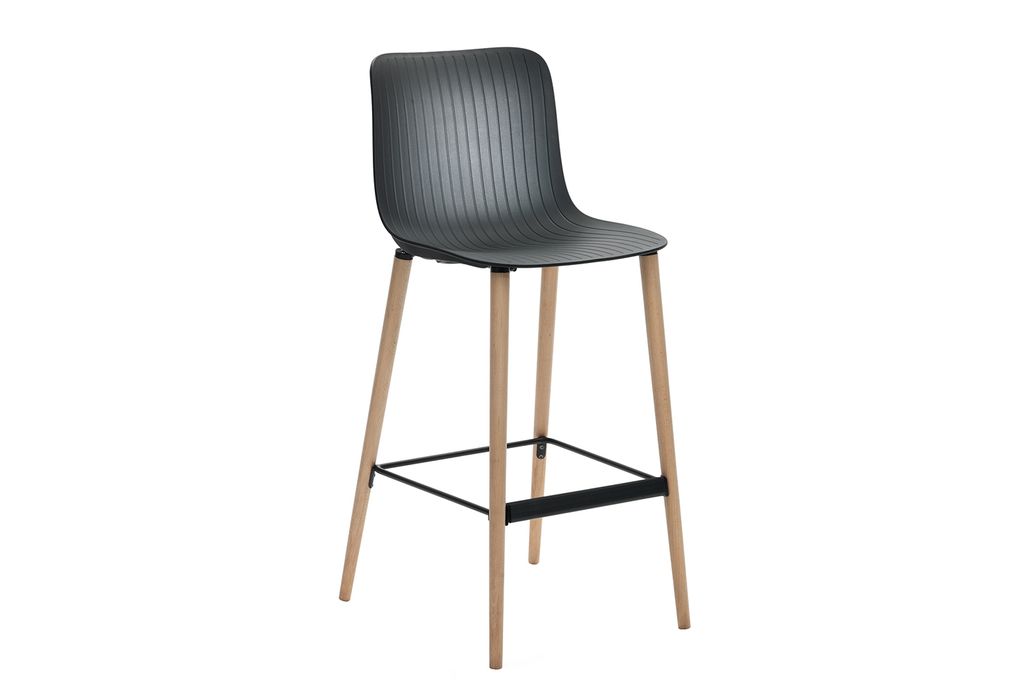 GHẾ QUẦY BAR DRAGONFLY CHÂN GỖ