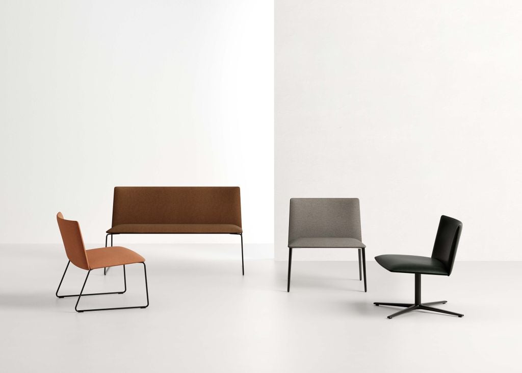 Ghế STAMP LOUNGE CHAIR 2 SEATER