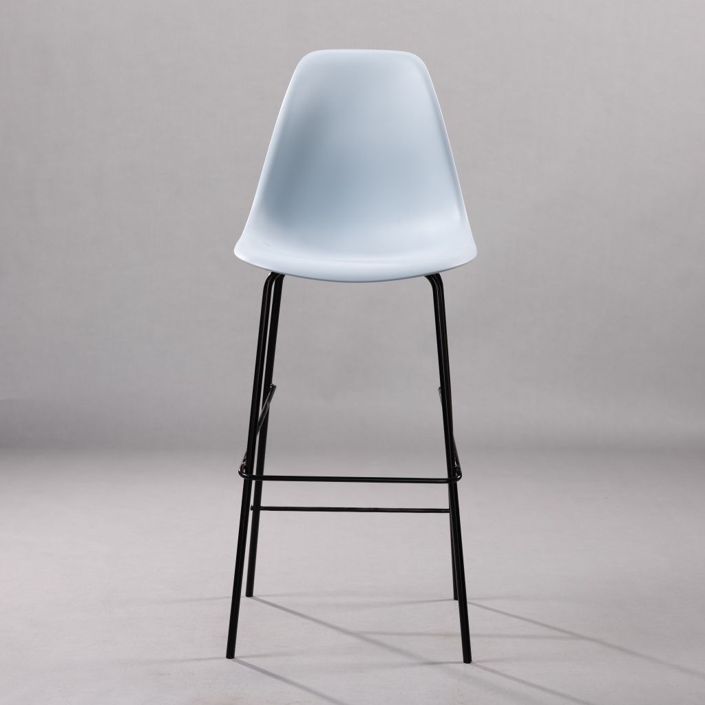 GHẾ QUẦY BAR NHỰA ĐÚC CHÂN SẮT