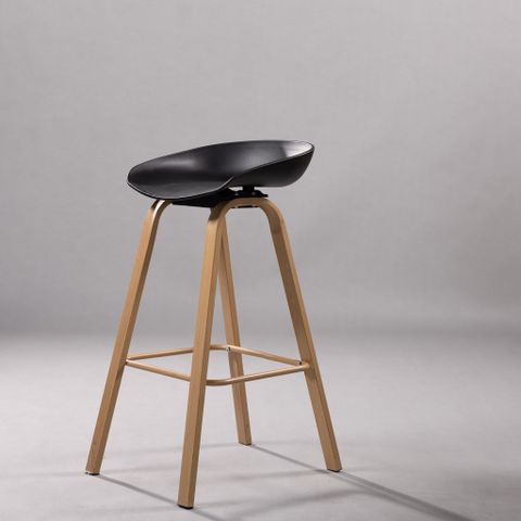  GHẾ QUẦY BAR NHỰA ĐÚC CHÂN SẮT 