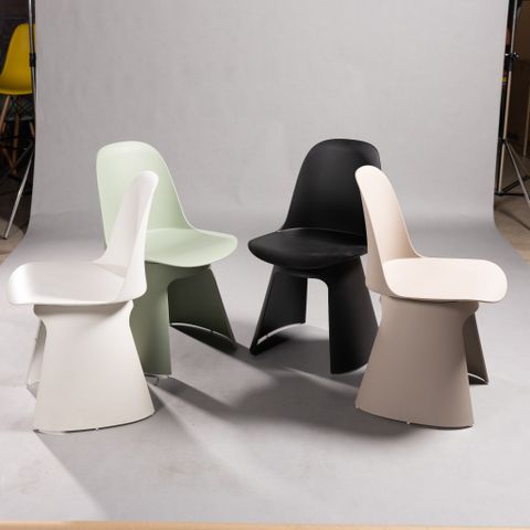  GHẾ CAFE NHỰA NGUYÊN SINH 