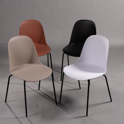  GHẾ CAFE MẶT NHỰA CHÂN SẮT 