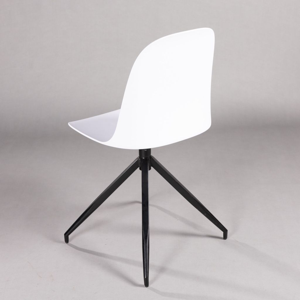 GHẾ MẶT NHỰA CHÂN SẮT - ĐẾ XOAY