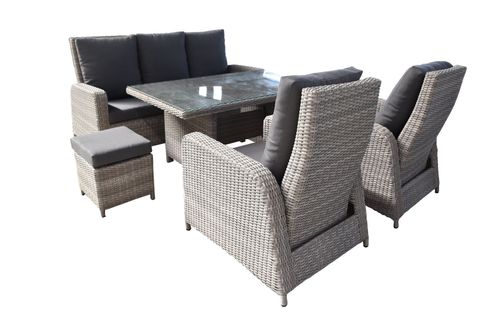  BỘ SOFA MÂY NHỰA NGOÀI TRỜI 