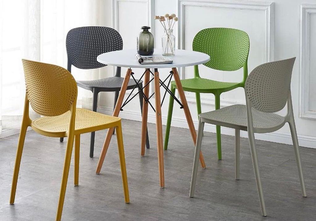 BÀN TRÀ MẶT TRÒN NHỰA D.65