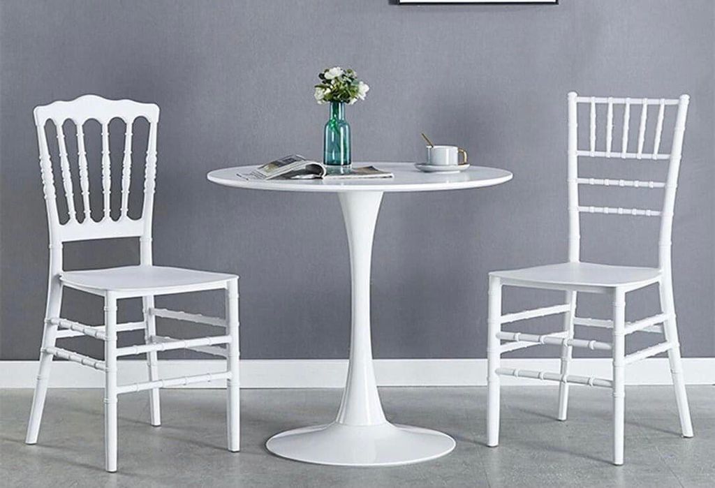 GHẾ CAFE NHỰA NGUYÊN SINH