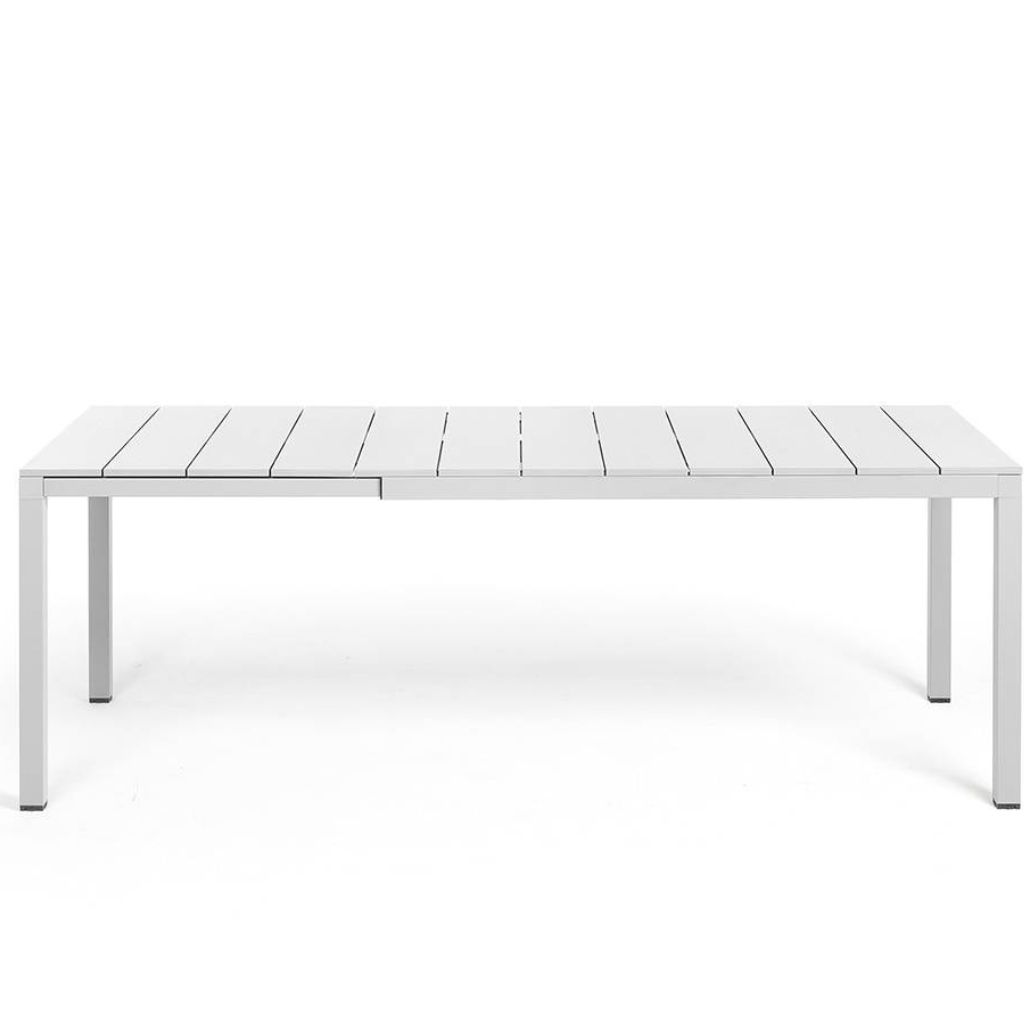 BÀN NHỰA NHẬP KHẨU RIO ALU 140 EXTENSIBLE