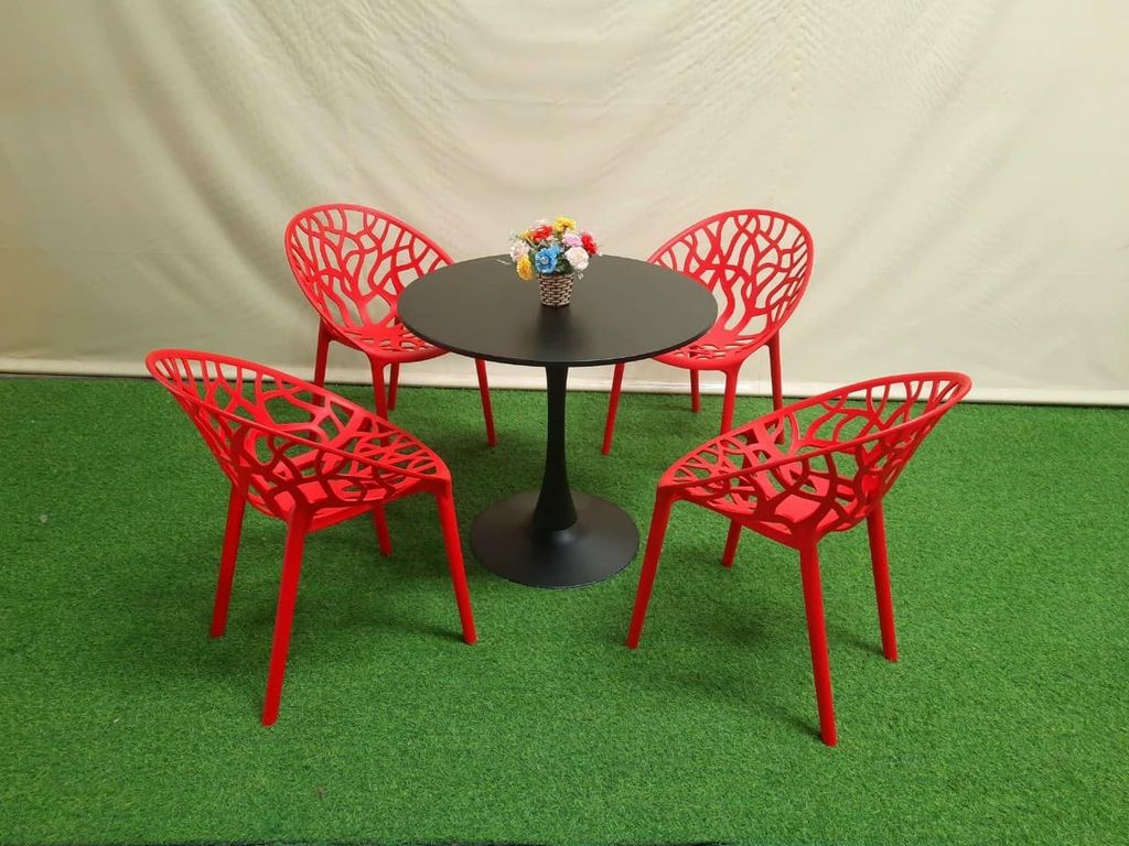 GHẾ CAFE NHỰA NGUYÊN SINH