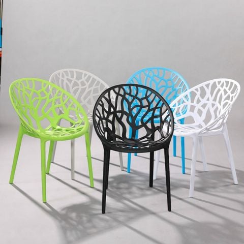  GHẾ CAFE NHỰA NGUYÊN SINH 