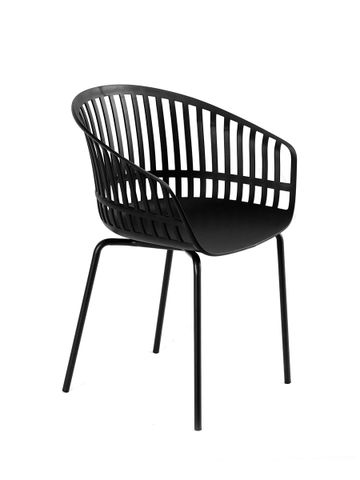  GHẾ CAFE MẶT NHỰA CHÂN SẮT 