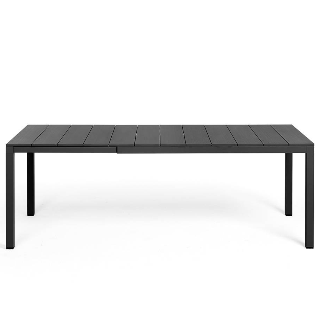 BÀN NHỰA NHẬP KHẨU RIO ALU 140 EXTENSIBLE