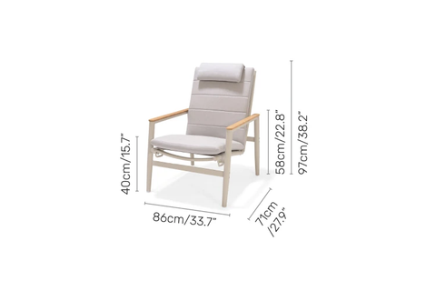  Topaz Light Recliner Lounge Chair 