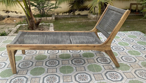  GHẾ BỂ BƠI TẮM NẮNG ĐAN DÂY 