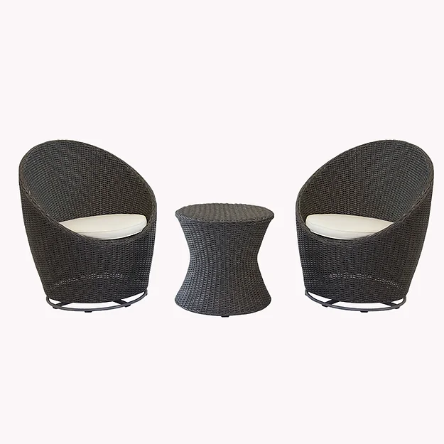 BỘ BÀN GHẾ CAFE THƯ GIÃN SẮT ĐAN DÂY