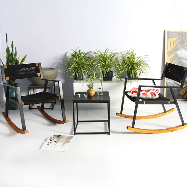 BỘ BÀN 2 GHẾ THƯ GIÃN NGOÀI TRỜI CHÂN BẬP BÊNH