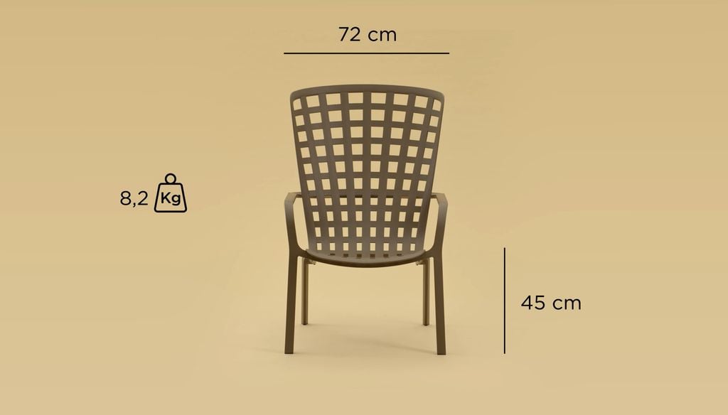 GHẾ NHỰA NHẬP KHẨU THƯ GIÃN NGẢ LƯNG FOLIO