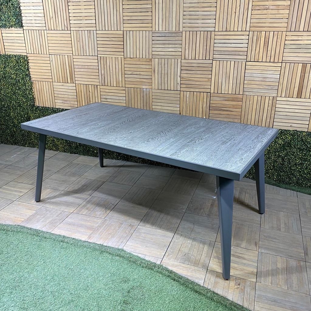 BÀN ĂN CN MẶT GẠCH VÂN GỖ 182