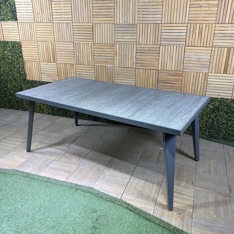  BÀN ĂN CN MẶT GẠCH VÂN GỖ 182 