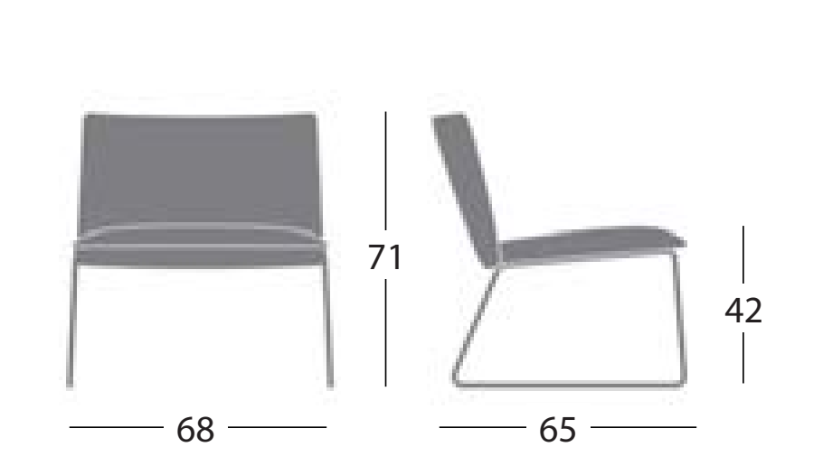 Ghế STAMP LOUNGE CHAIR