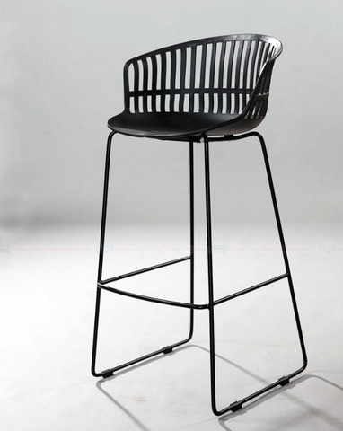  GHẾ QUẨY BAR MẶT NHỰA CHÂN SẮT 