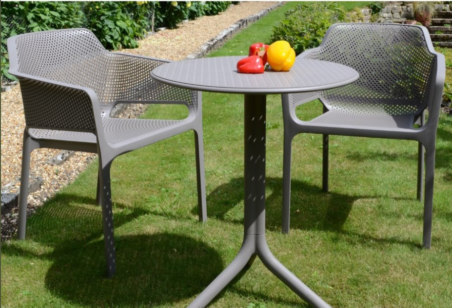 Bộ bàn 2 ghế nhập khẩu ngoài trời Step - Net Chair