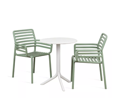  Bộ bàn 2 ghế ngoài trời nhập khẩu Step - Doga Armchair 