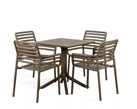  Bộ bàn 4 ghế ngoài trời nhập khẩu Clip - Doga armchair 