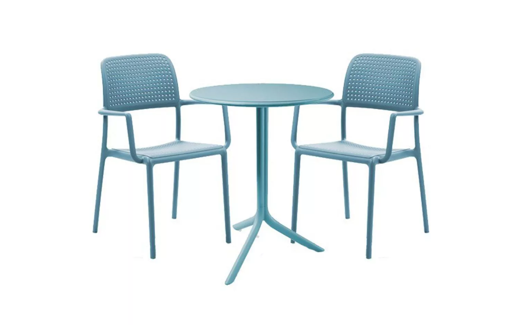Bộ bàn 2 ghế ngoài trời nhập khẩu Step - Bora