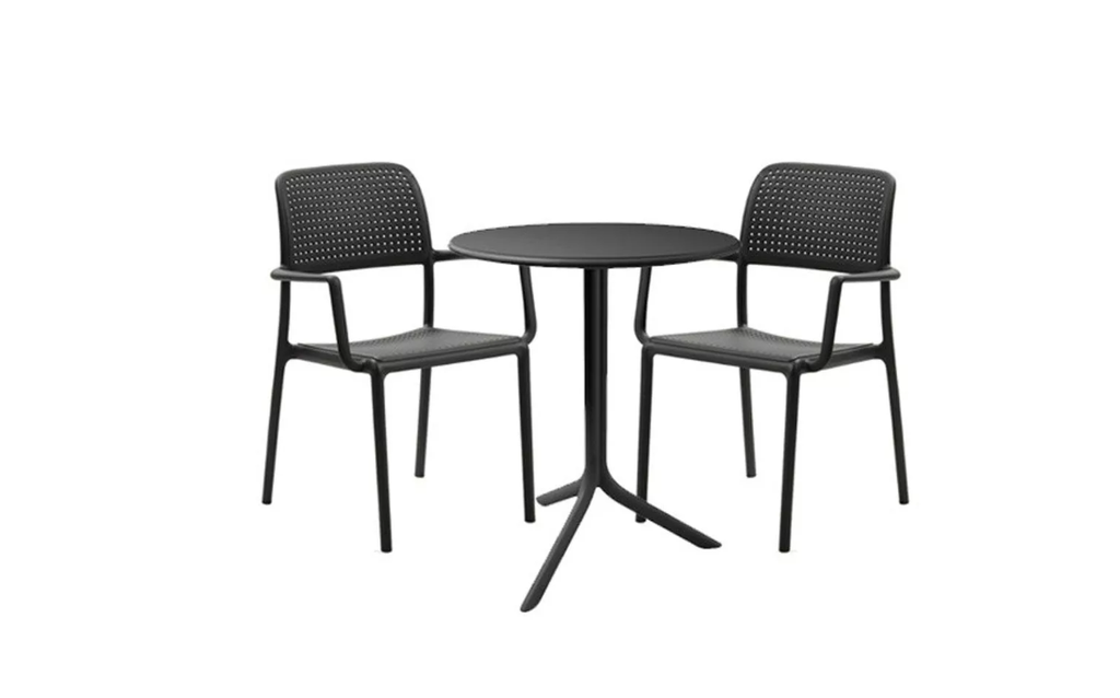 Bộ bàn 2 ghế ngoài trời nhập khẩu Step - Bora