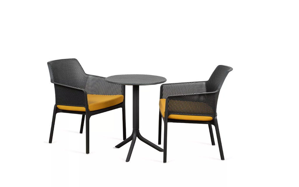 Bộ bàn 2 ghế nhập khẩu ngoài trời Step - Net relax
