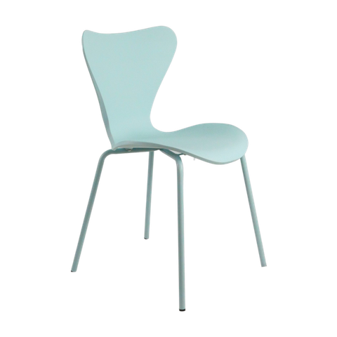  GHẾ CAFE MẶT NHỰA CHÂN SẮT 