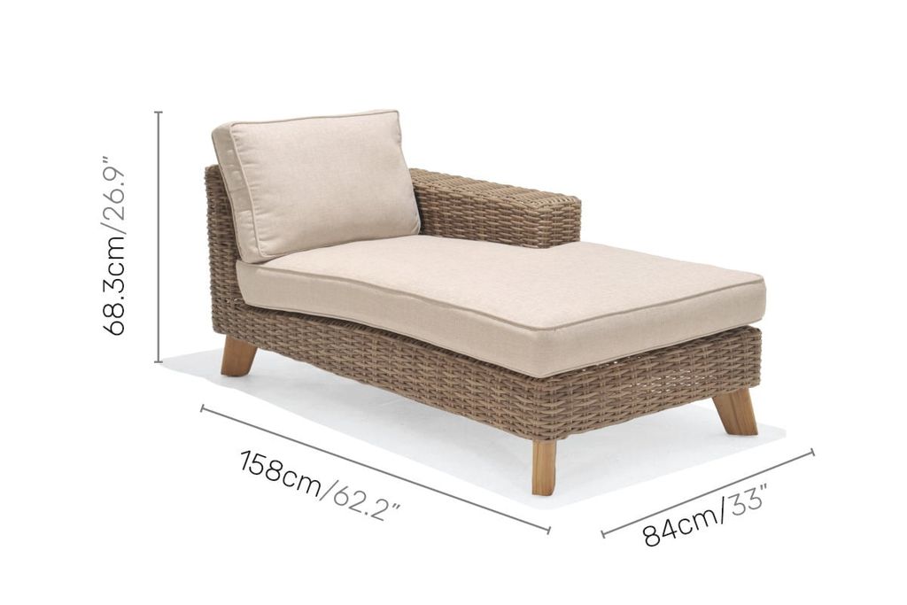 Ghế Sofa Lounge Tay (Phải / Trái) Bahamas