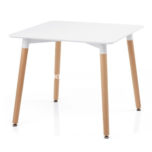 BÀN ĂN MDF CHÂN GỖ 80