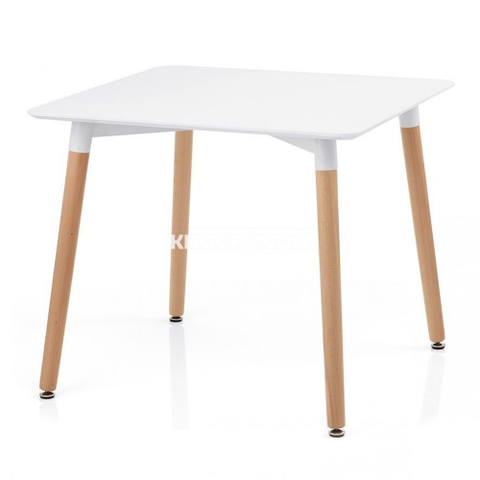  BÀN ĂN MDF CHÂN GỖ 80 