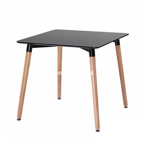  BÀN ĂN MDF CHÂN GỖ 80 