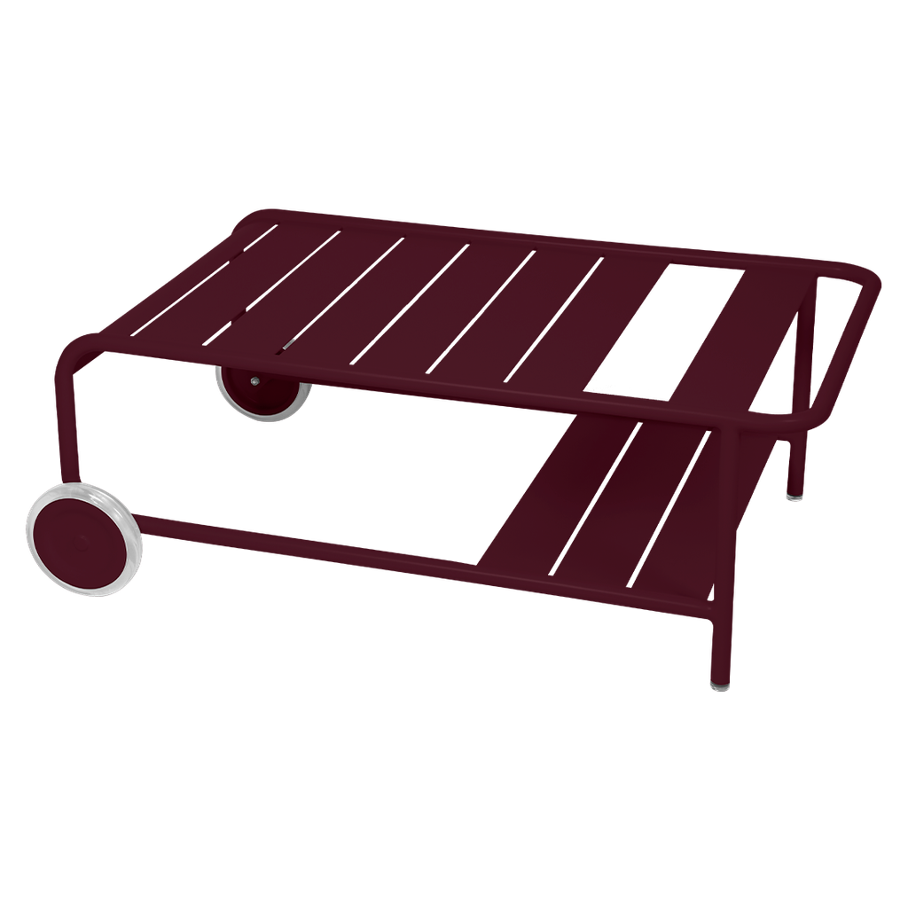 Bàn LUXEMBOURG Low table with casters 105 x 72