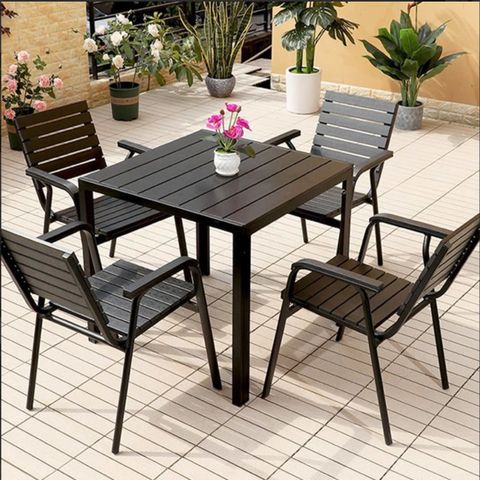  Bộ Bàn Ghế Nhựa Composite Nhập Khẩu 