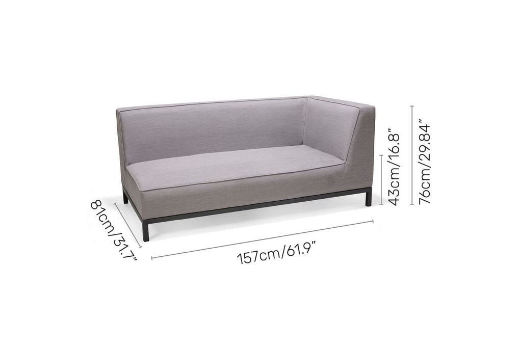 Ghế sofa góc phải Ruby