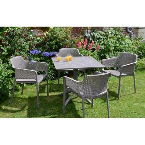  Bộ bàn 4 ghế nhập khẩu ngoài trời Clipx - Net Chair 