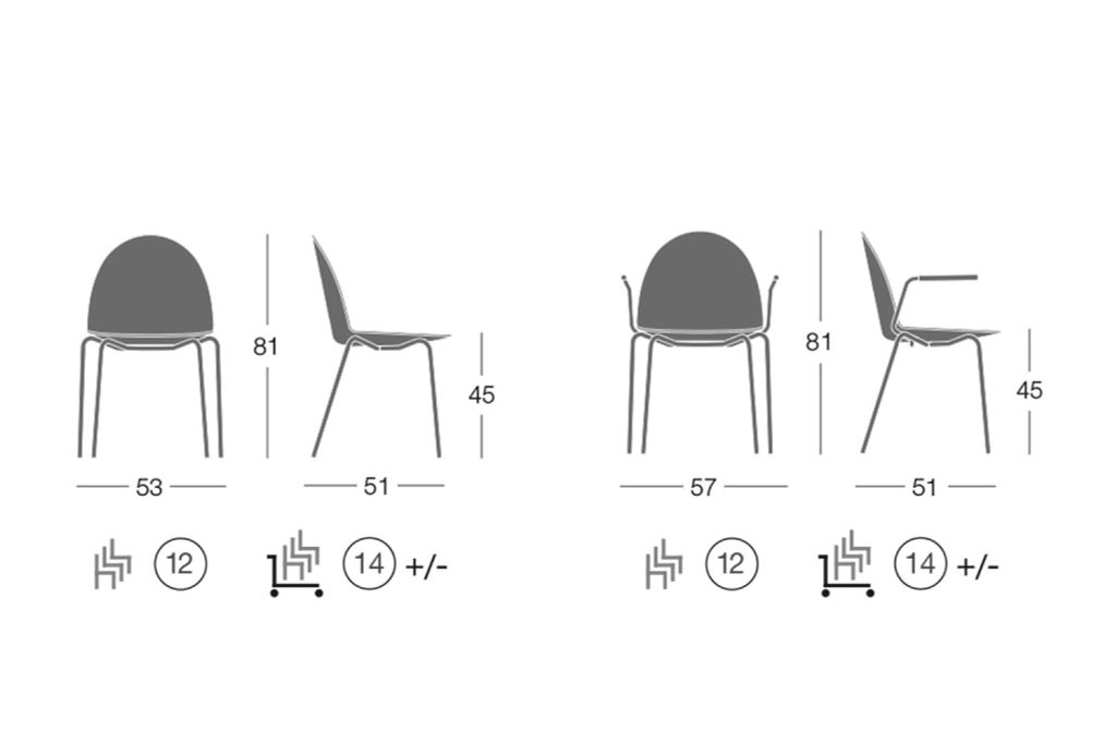 GHẾ CAMEL 4 LEGS