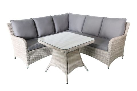  BỘ SOFA GÓC MÂY NHỰA NGOÀI TRỜI 