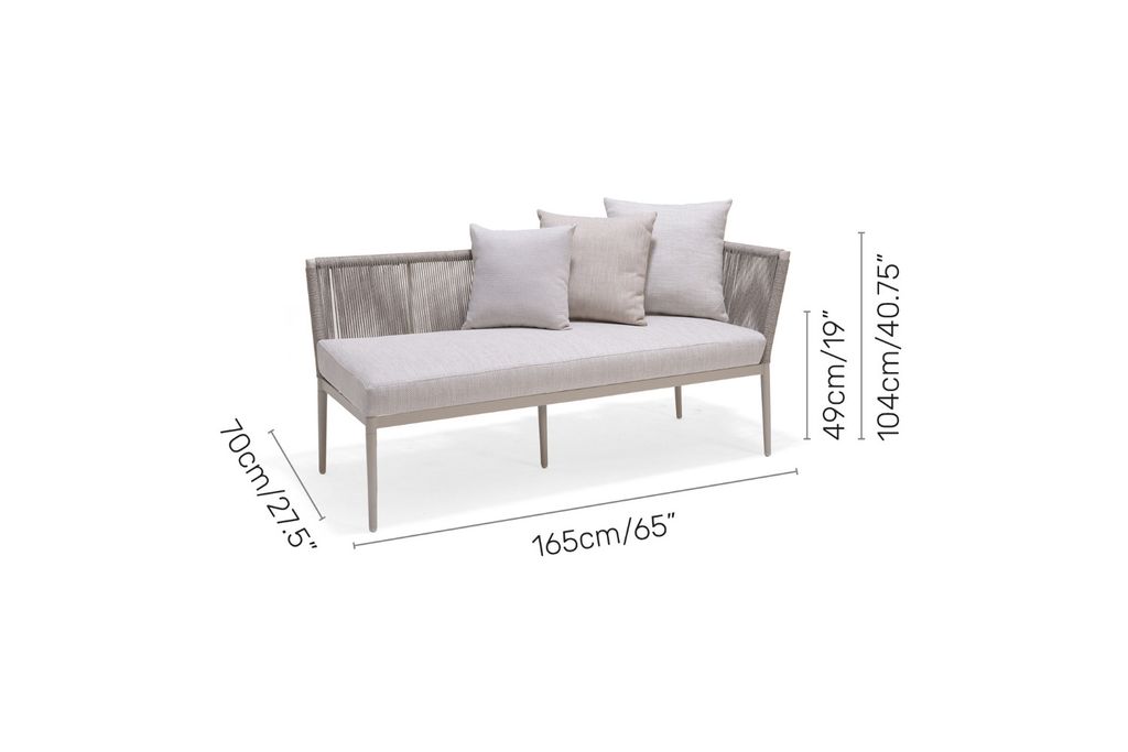 Ghế Sofa 2 chỗ ngồi Topaz