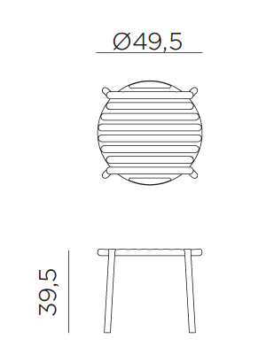 BÀN NHỰA NHẬP KHẨU DOGA TABLE