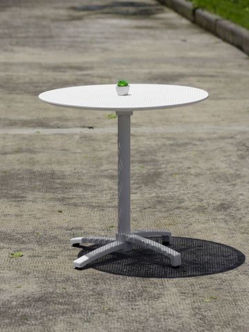  BÀN MẶT NHỰA - CHÂN KIM LOẠI GẬP GỌN 