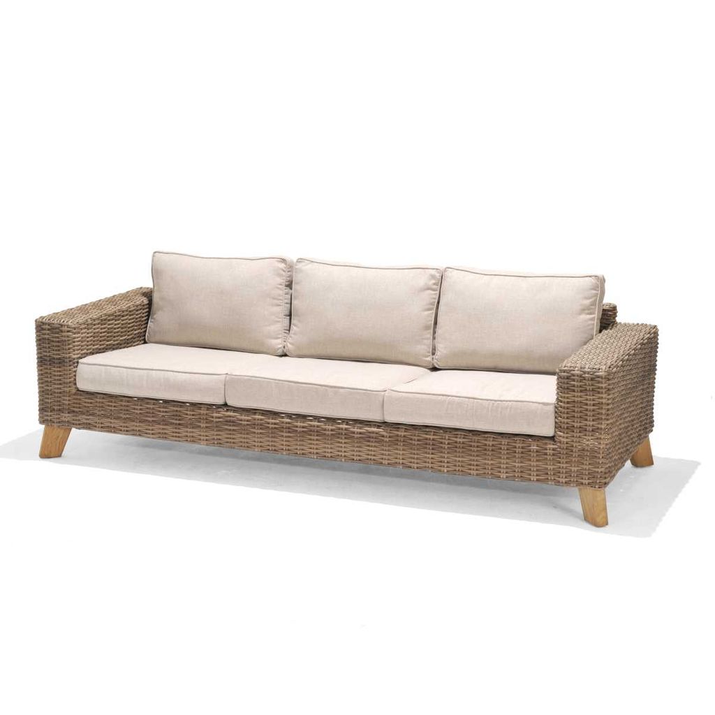 SOFA BĂNG 3 CHỖ MÂY NHỰA