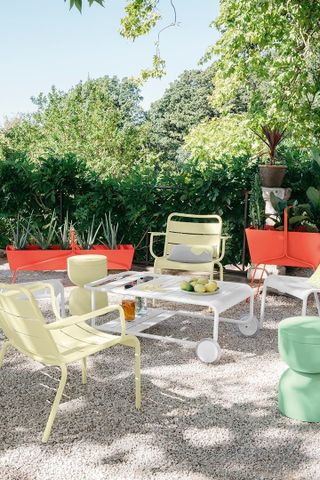  Bàn LUXEMBOURG Low table with casters 105 x 72 